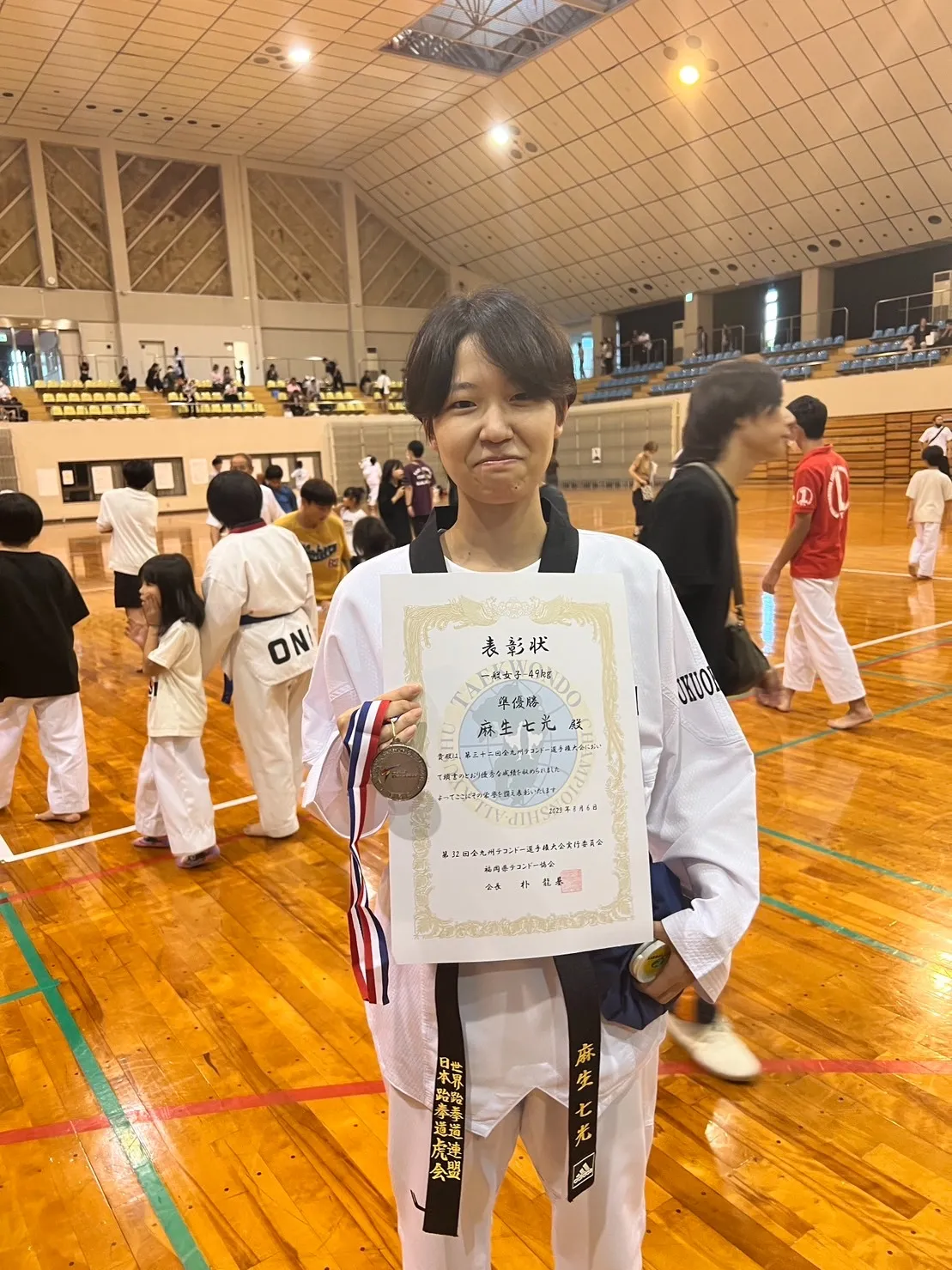 🥋第32回全九州テコンドー選手権(キョルギ組手)がありました🥋